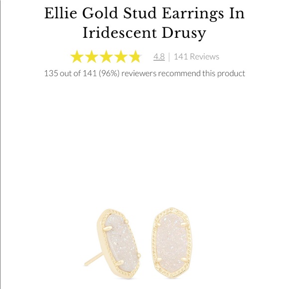 Kendra Scott Jewelry - Euc like new Kendra Scott Ellie earrings